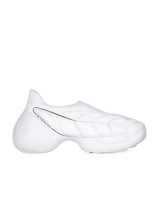 Givenchy White Tk-360 Slip-On Sneakers