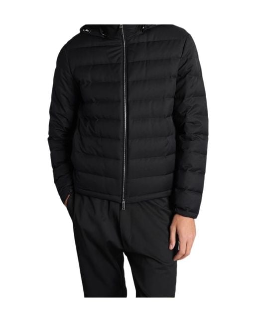 Zegna Black Puffer for men