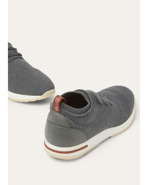 Loro Piana Gray The Gift Of Kings 360 Lp Flexy Walk Sneaker for men