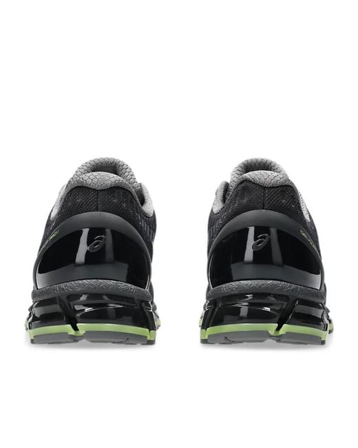 Asics Black Round-Toe Sneakers for men