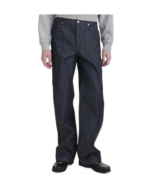 A.P.C. Blue X Frgmt Sally Straight Leg Jeans for men