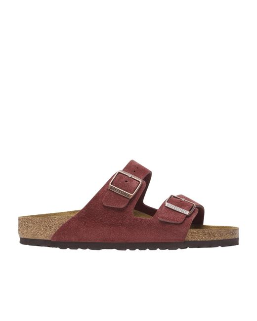 Birkenstock Brown Adjustable Flat Sandals