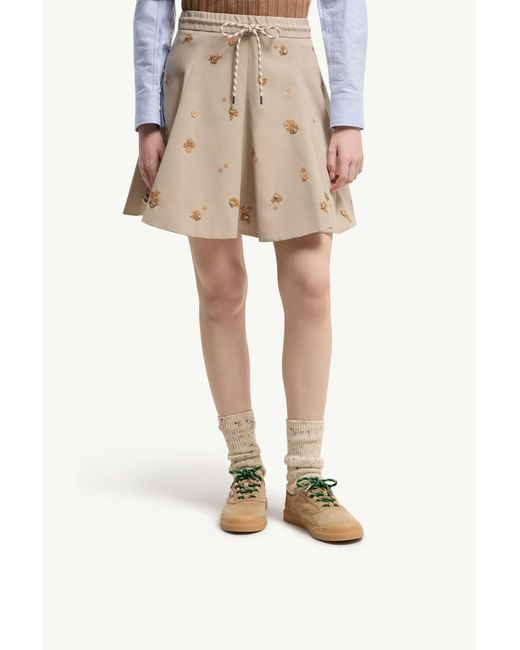 Moncler Brown Vera Lace-Up Sneakers