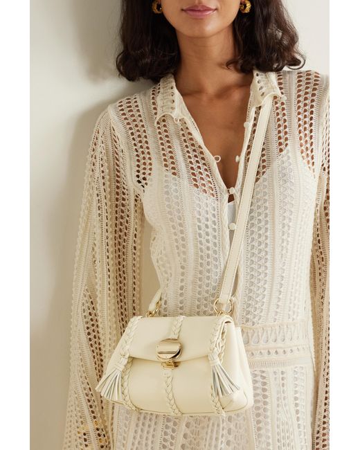 Chloé Natural Chloé Penelope Mini Shoulder Bag