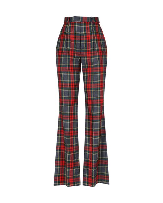 Vivienne Westwood Red Tartan" Bootcut Trousers