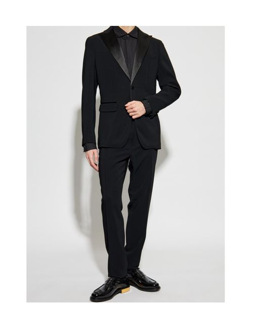 DSquared² Black Two-Piece Tailored Suit for men