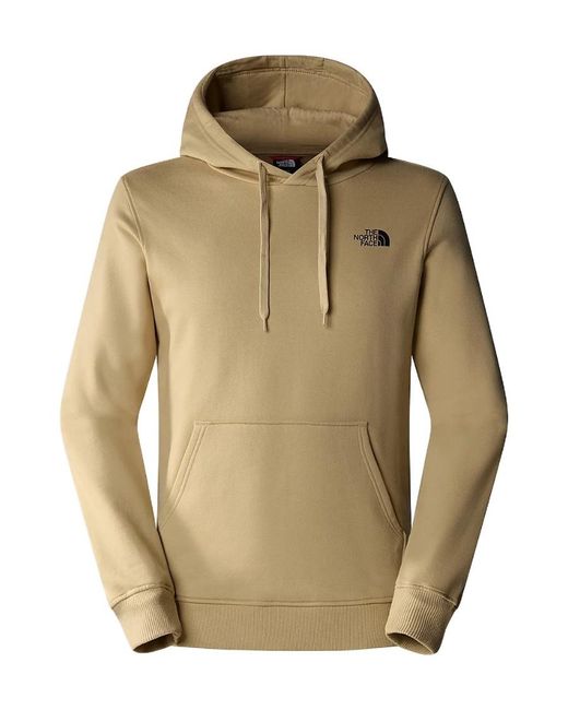 The North Face Natural Logo-Print Cotton Hoodie for men