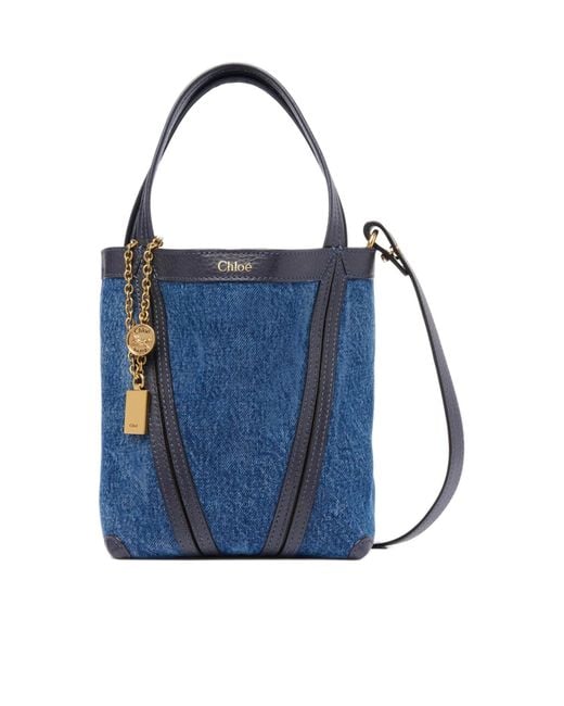 Chloé Blue Spin Shoulder Bag