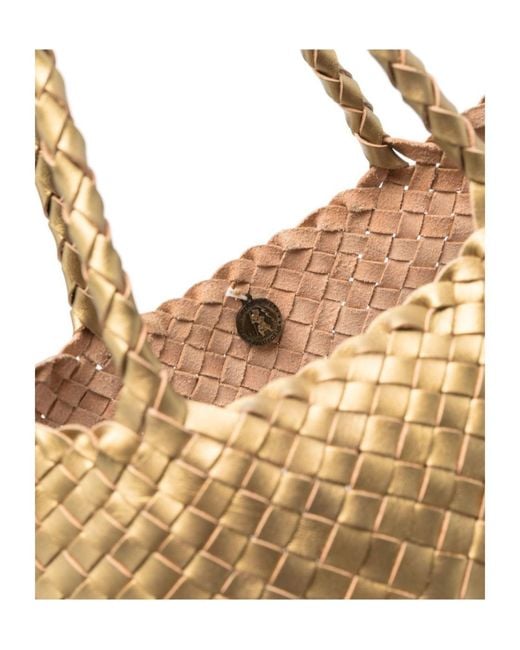 Dragon Diffusion Natural Santa Croce Handbag
