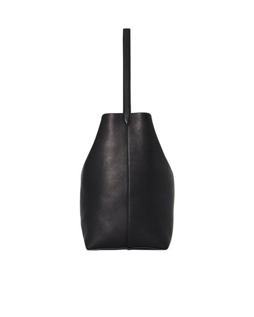 The Row Black Medium N/S Park Tote Bag