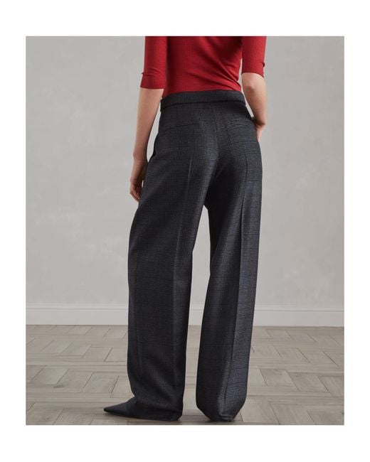 Brunello Cucinelli Multicolor Plaid Tailored Trousers