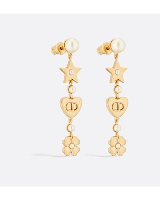 Dior Metallic Lucky Earrings
