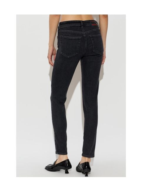 DIESEL Black Belt Loop Jeans