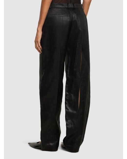 Alexander Wang Black Belt-Loop Casual Pants