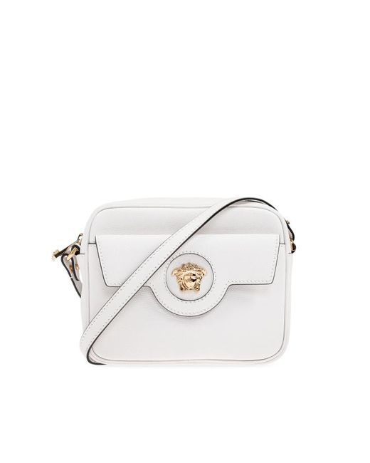 Versace White Shoulder Bag 'La Medusa'