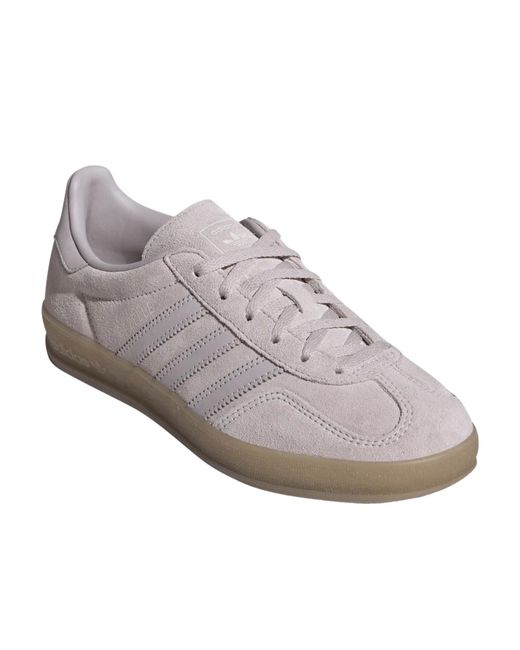 Adidas Gray Originals Gazelle Indoor Sneakers