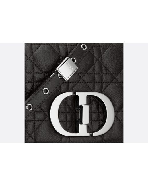 Dior Black Small Caro Shoulder Bag