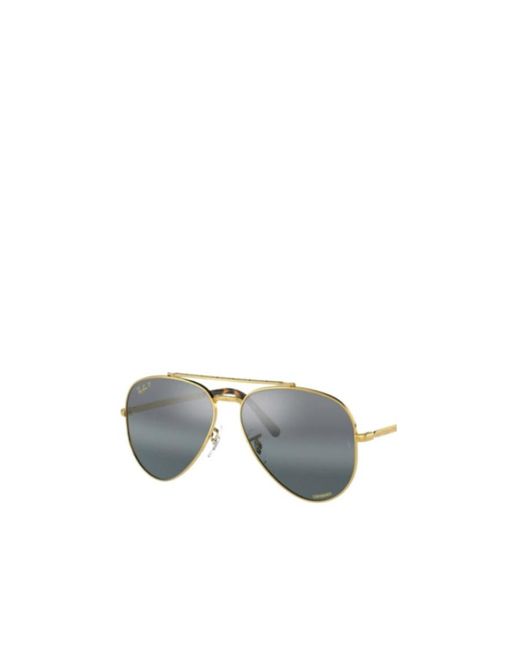 Ray-Ban Metallic Aviator Sunglasses for men