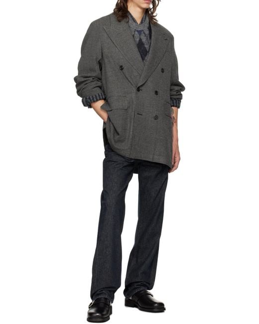Our Legacy Black First Cut 5 Pocket Jeans for men