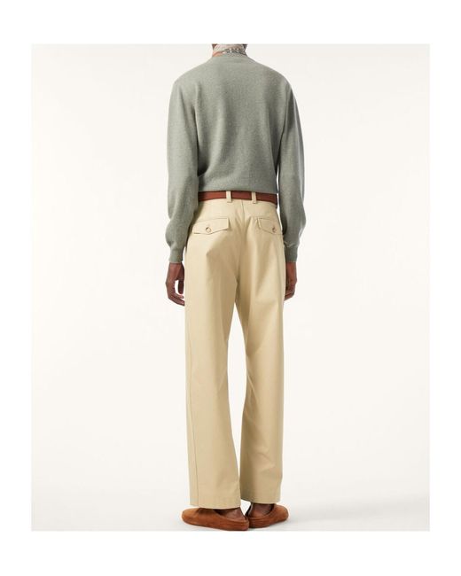 Loro Piana Gray Classic Crewneck for men