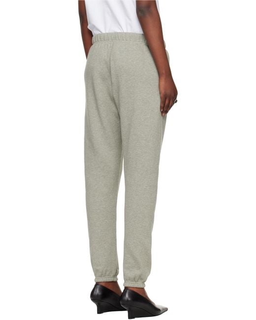 Fear Of God Gray Elastic Waist Sports Pants