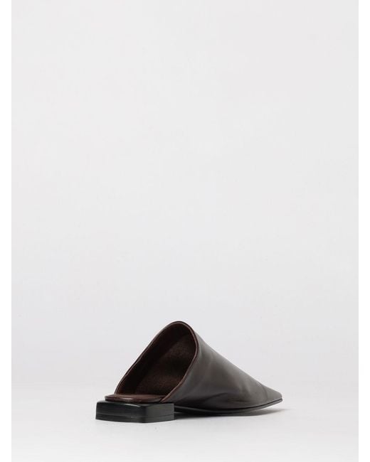 Alohas Brown Flat Mules