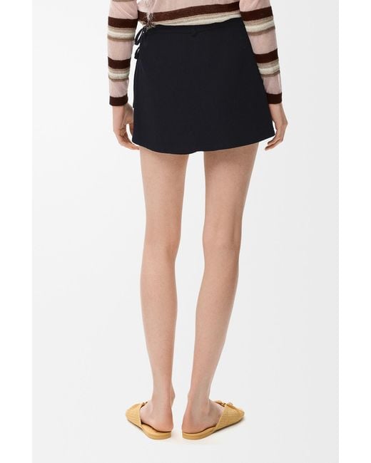 Loewe Blue Wrapped Shorts