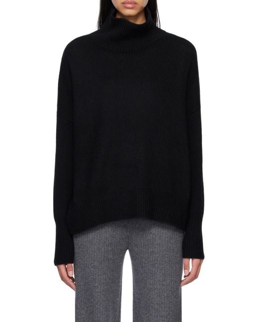 Lisa Yang Blue Turtleneck Sweater