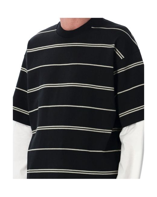 Comme des Garçons Black Layered T-Shirt for men