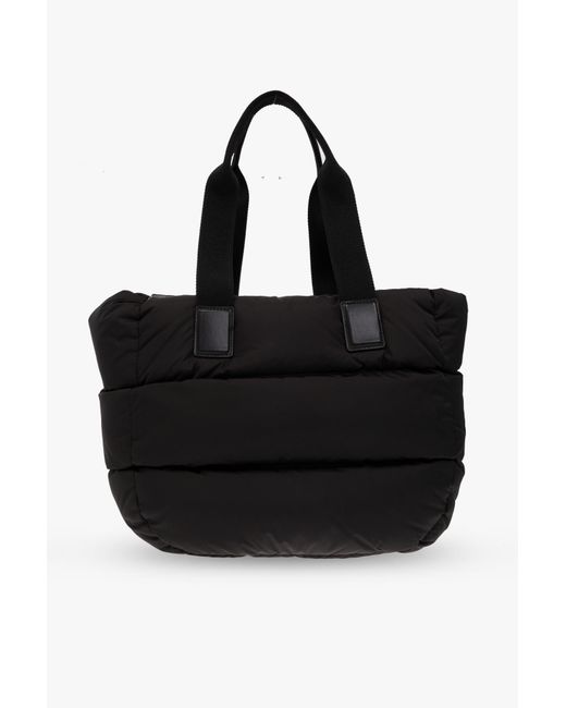 Moncler Black Caradoc Zip-Up Tote Bag