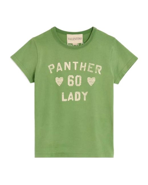 Valentino Green Chez Crewneck T-Shirt