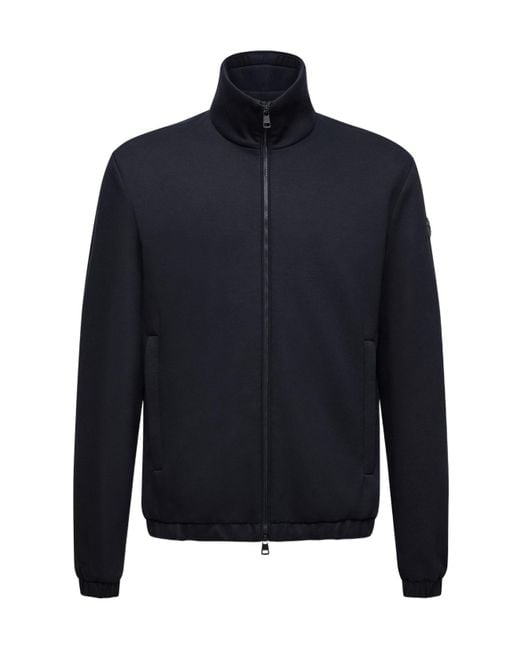 Moncler Blue Zip-Up Simorre Jacket for men