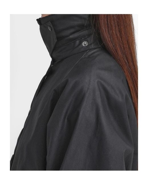 Barbour Black Transport Waxed Jacket