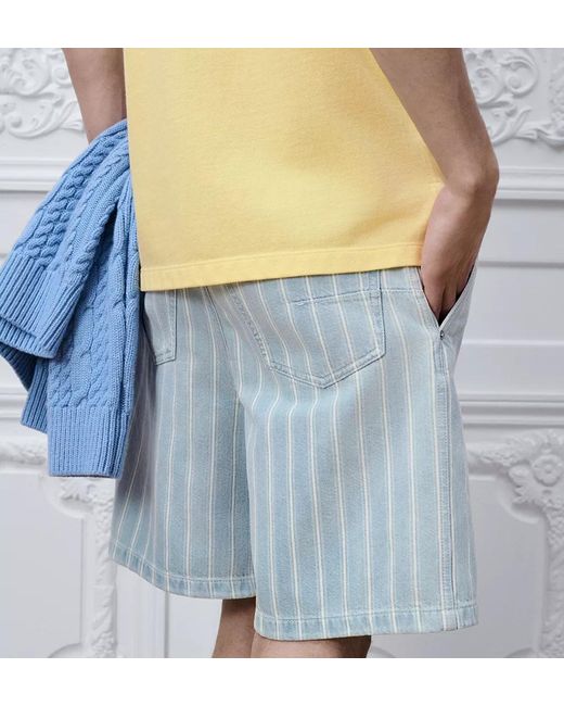 Dior Blue Shorts for men