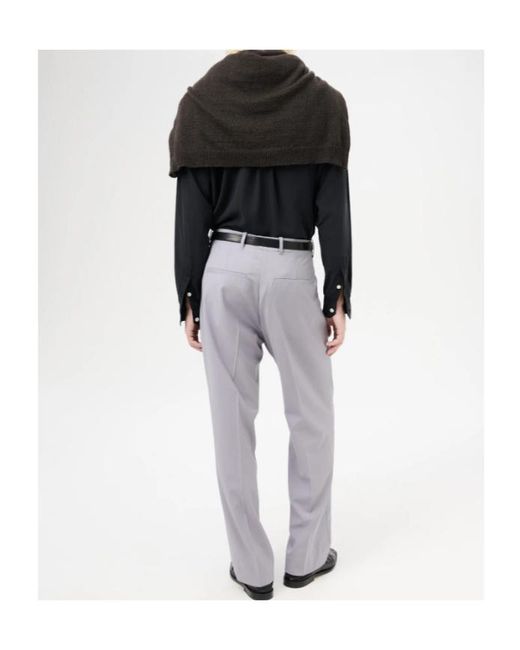 Our Legacy Gray Borrowed Chino Pants for men