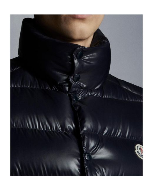 Moncler Blue Tibb Down Gilet for men