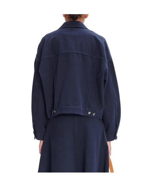 A.P.C. Blue Long Sleeved Buttoned Jacket