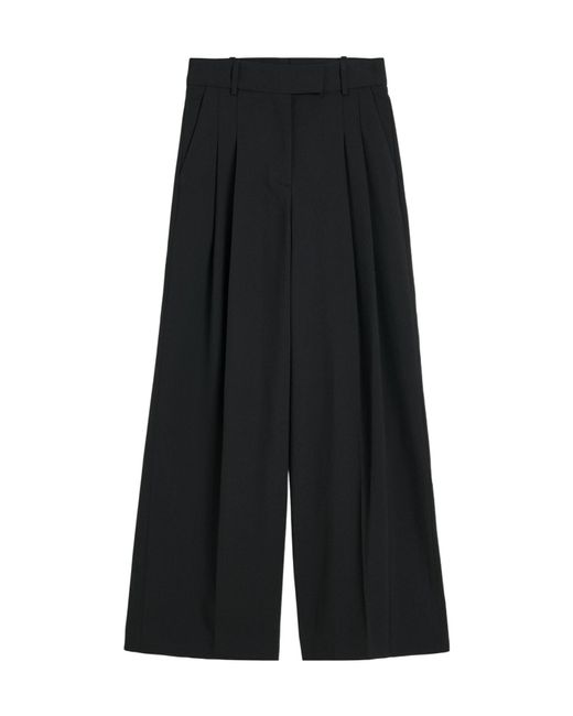 By Malene Birger Black Cymbaria High Waist Trousers