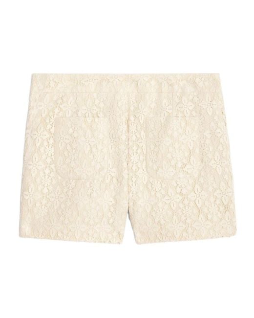 Céline Natural Romy Mini Shorts