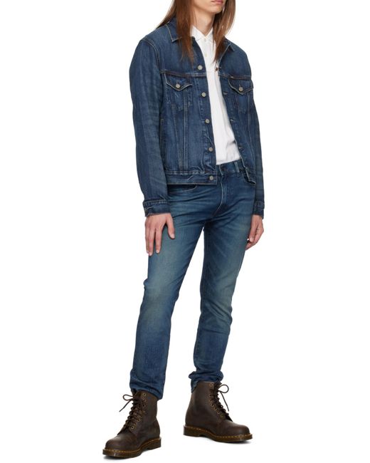 Polo Ralph Lauren Blue Button-Up Denim Jacket for men