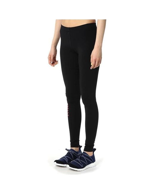 EA7 Black Logo Details Leggings