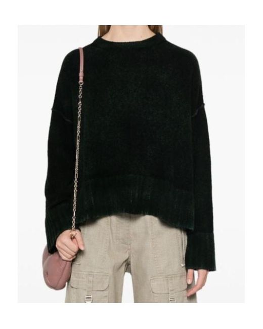 Avant Toi Black Crew Neck Sweater