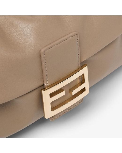 Fendi Multicolor Baguette Soft Medium Dove Nappa Leather Bag