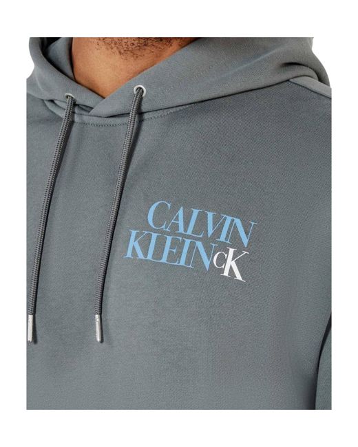 Calvin Klein Gray Long-Sleeved Sweatshirt for men