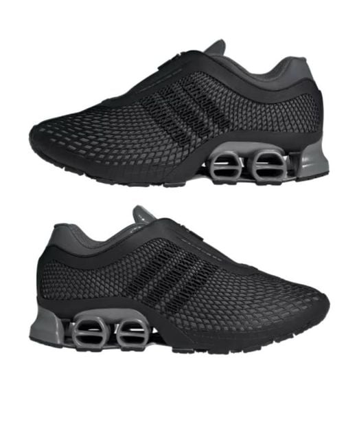 Adidas Originals Black Megaride S2 Lace-Up Sneakers for men