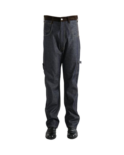 Junya Watanabe Black X Levi's Corduroy-Insert Jeans for men