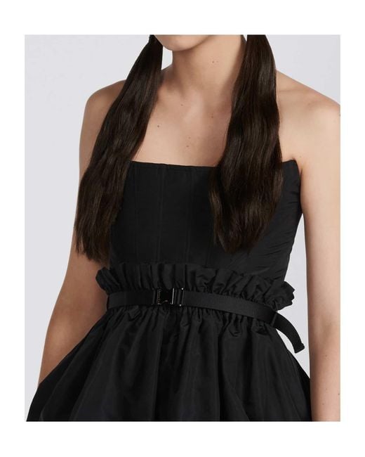 Dior Black Zipper Dress