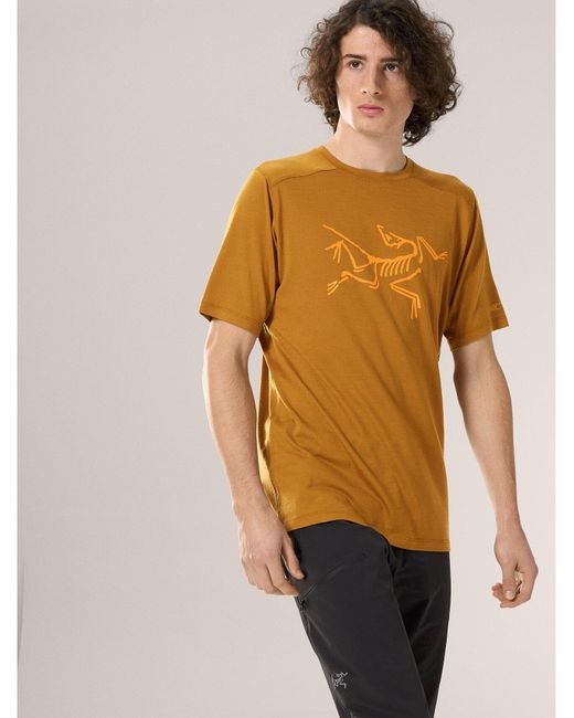 Arc'teryx Orange Ionia Short-Sleeved T-Shirt for men