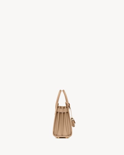 Saint Laurent Natural Sac De Jour Shoulder Bag
