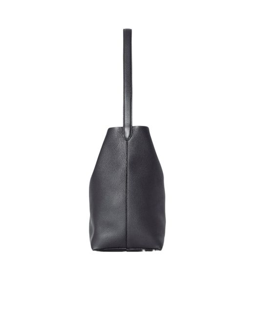 The Row Black Medium N/S Park Tote Bag